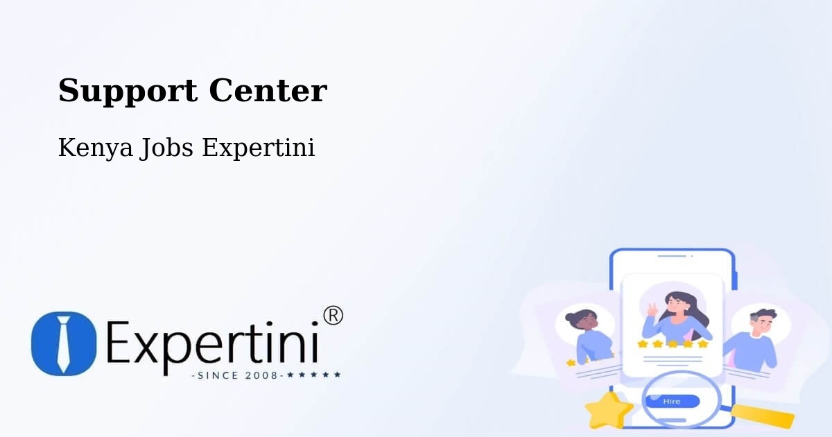 Support Services – Rongai - Kenya Jobs Expertini